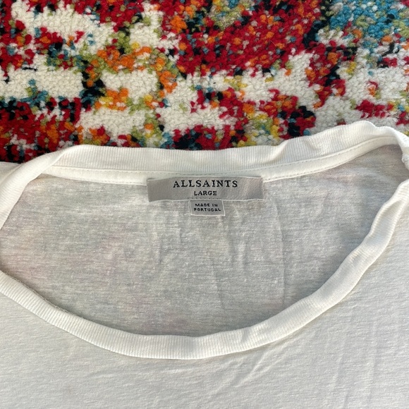 Allsaints White Tee - Picture 1 of 5
